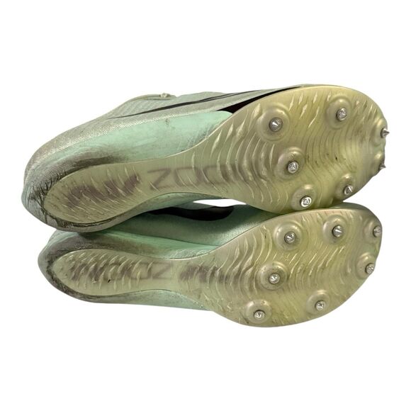 Nike Air Zoom women's Maxfly flyweave sneakers Mint green Track running Size 5.5 - Picture 6 of 13